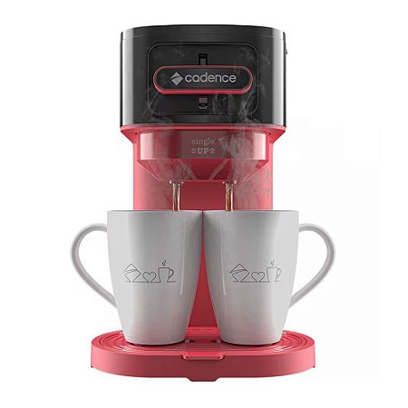 Cafeteira Single Up Cadence CAF230 Preto/Vermelho