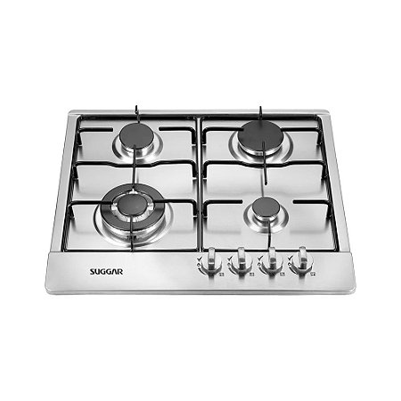 Cooktop À Gás 4 Bocas FG4134IX Suggar Inox - Bivolt