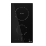 Cooktop De Indução 2 Bocas Fischer Com Touch Screen Vitrocerâmica - Preto