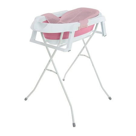 Banheira Infantil Com Suporte Safety 1st Smile HE008 - Rosa