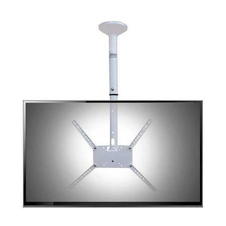 Suporte de Teto Para TV 19 a 56 Polegadas SKY30BR Multivisão - Branco