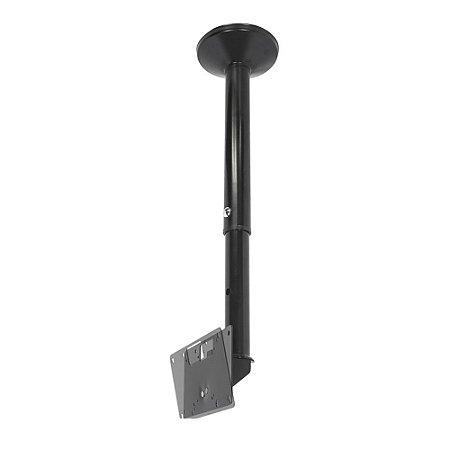 Suporte de Teto Multivisão Com Inclinação e Rotação SKY30PR Para TV LCD - Preto