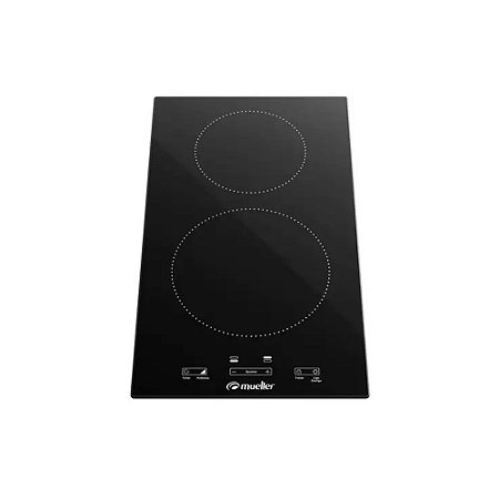 Cooktop De Indução Mueller 2 Bocas MCI162BG1 Preto - 220V
