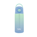 Garrafa Térmica Buba Parede Dupla Com Canudo 400Ml