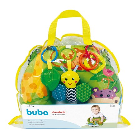 Almofada de Atividades Animais - Buba - 09841
