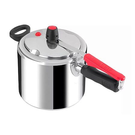 Panela de Pressão Clock 7 litros Alumínio Polido  - Inox