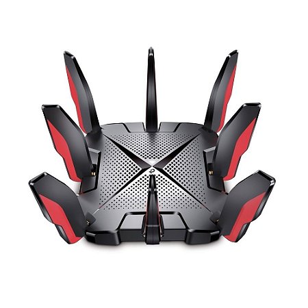 Roteador Archer TP-Link GX90 AX6600 Gamer Wireless Tri-band 8 Antenas - Preto
