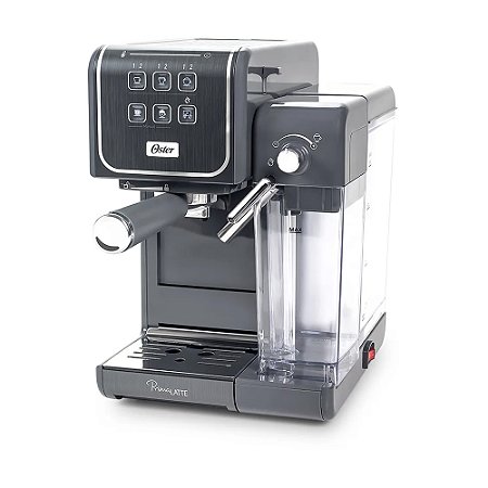 Cafeteira Expresso Oster PrimaLatte Touch BVSTEM6801M Cinza - 220V