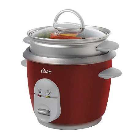 Panela de Arroz 4723 Facile Oster Vermelha 3 copos - 110v