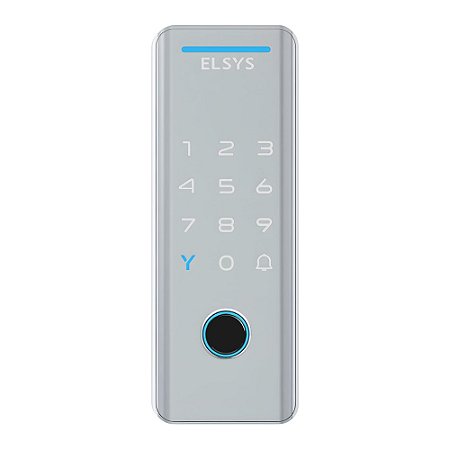 Fechadura Digital Elsys DS4100V de Sobrepor Tecno Prata