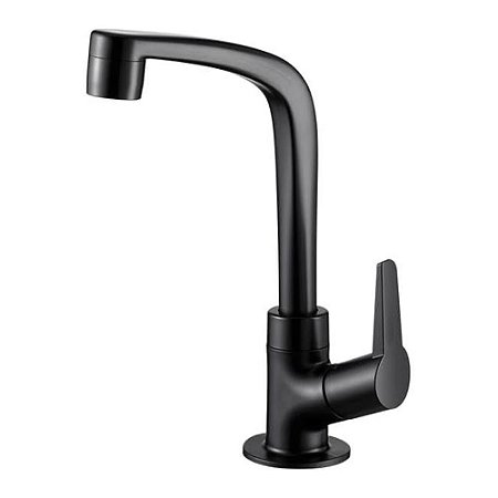 Torneira para Lavatório Lorenzetti 1195 F71 Bica Alta Flatt Preto