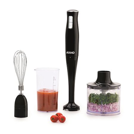 Mixer Arno Turbomix Pro 3 em 1 MX31 400W – Preto - 110V