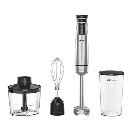 Mixer Elétrico 3 em 1 Prosdócimo WM1 WAP com Processador 600W Inox 110V
