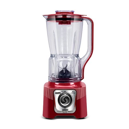 Liquidificador Arno LN86 Power Max XXL com 06 Velocidades  3,1 Litros Carmim 110V