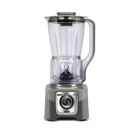 Liquidificador Arno LN87 Power Max XXL com 06 Velocidades 3,1 Litros Cinza 220V
