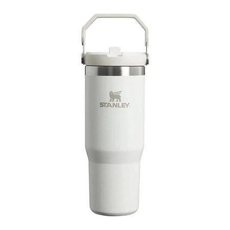 Garrafa Térmica Stanley Tumbler Flip Straw Frost 887ml