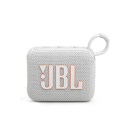 Caixa de Som JBL GO4 IPX7 Bluetooth Branca
