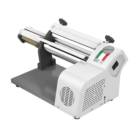 Laminador de Massa Anodilar 28cm Com Cortador Branco 110V