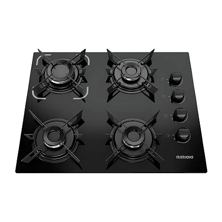Cooktop Itatiaia Electra Plus 4 Bocas Preto Bivolt