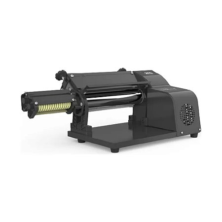 Laminador de Massas Elétrico 28cm Preto Nero com Cortador de Talharim 110V Anodilar