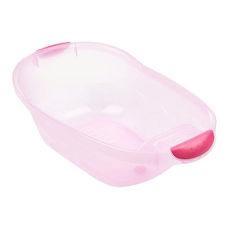 Banheira Infantil Plástica Rosa 36L Sanremo