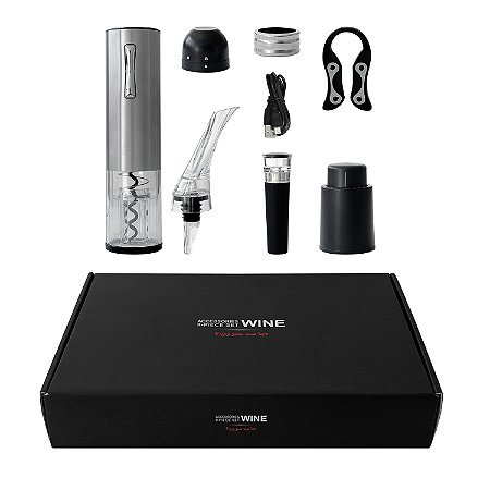 Kit de Acessórios para Vinhos Benmax 9 Peças