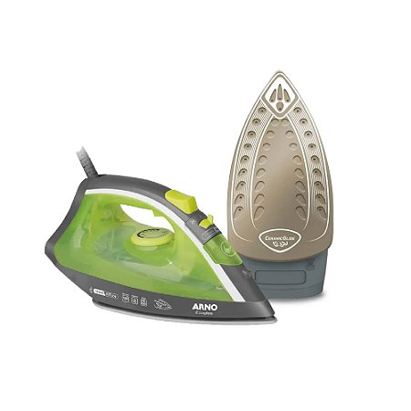 Ferro a Vapor e Seco Arno Ecogliss FEC1 Verde 220V