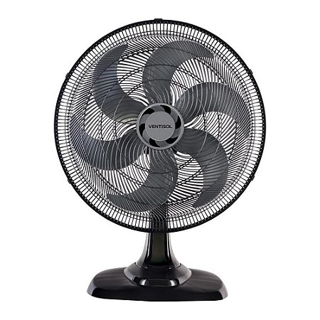 Ventilador de Mesa Ventisol Turbo 6 40cm 220V Preto