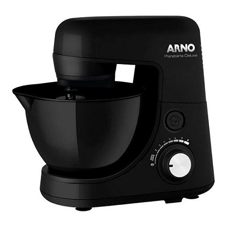 Batedeira Planetária Arno Nova Deluxe SX34 Preta 220V