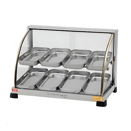 Estufa Aquecedora Marchesoni Ouro EF.2.282 8 Bandejas Duplas 220V