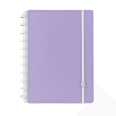 Caderno Inteligente Grande Pastel Lilas