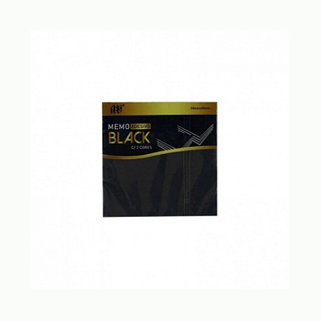 Bloco Adesivo Removível 50x50mm Preto E Branco Yes
