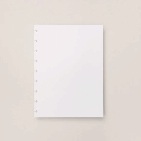Refil Caderno Inteligente Médio Liso 120gr