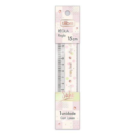 Régua Soho 15cm Tilibra