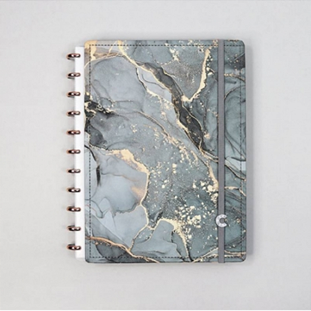 Caderno Inteligente Grande Marmore Onyx