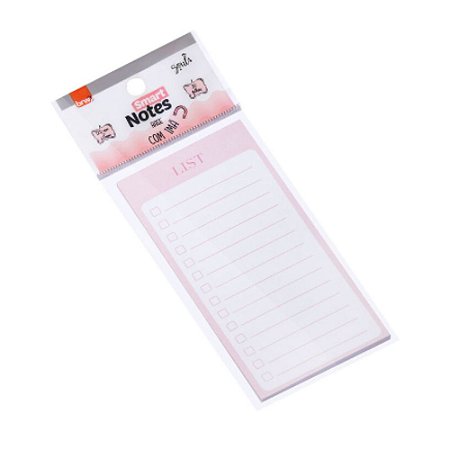 Bloco Smart Notes List Com Imã Brw