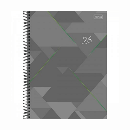 Agenda 2026 Executiva Diária Espiral Spot De Mesa M9 Tilibra