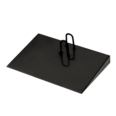 Suporte Preto Para Agenda Calendário Redoma