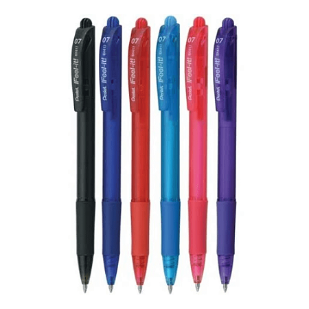 Caneta Esferográfica Retrátil Feel It 0.7mm Pentel Avulsa