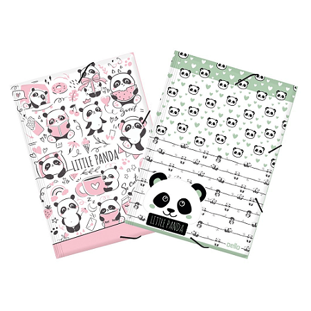 Pasta Aba Elástico A4 Panda Dello Avulsa
