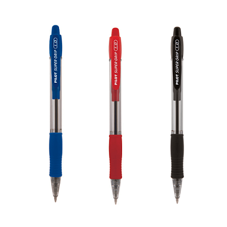 Caneta Esferográfica Super Grip 1.0mm Pilot Avulsa