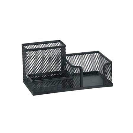 Organizador Aramado Preto 3 Compartimentos Brw