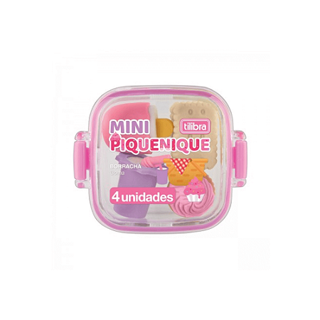 Borracha Lancheira Piquenique Tilibra