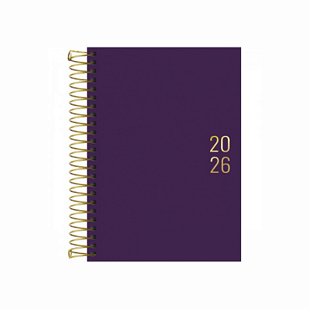 Agenda 2026 Diária Espiral Napoli Cores M5 Tilibra