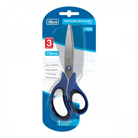 Tesoura Multiuso 170mm Tilibra