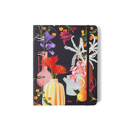 Caderno Criativo Argolado Preto Atelie A5 Cicero