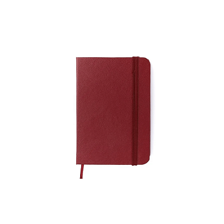 Caderneta Sem Pauta Vermelho Quente Clássica 9X13 Cicero