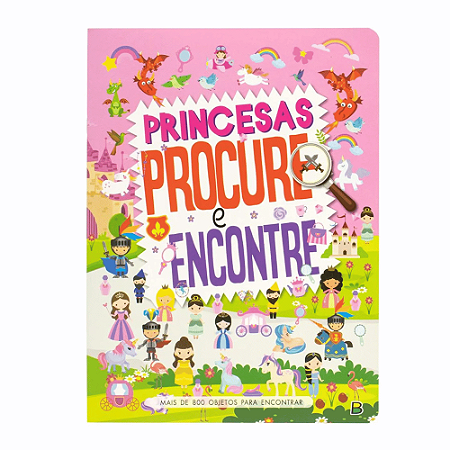 Livro Procure e Encontre Princesas Todo Livro