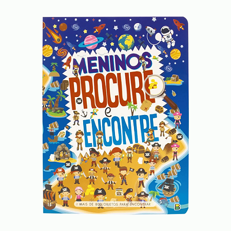 Livro Procure e Encontre Meninos Todo Livro