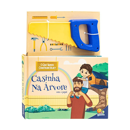Livro Leitura Casinha na arvore com o papai Todo Livro